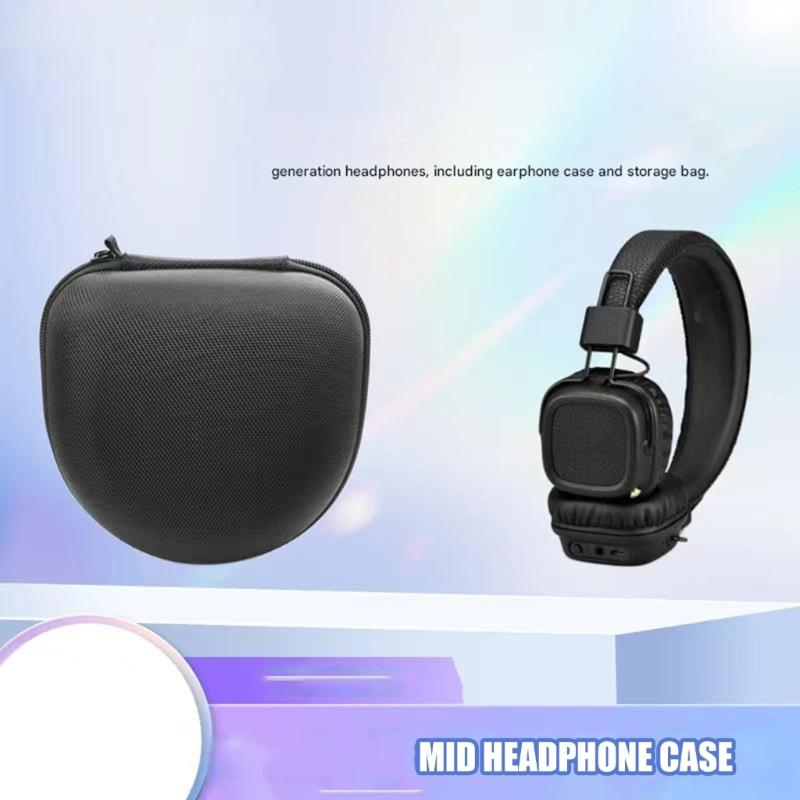 Protective Storage Bag for Dedicated Wireless Headphone Travel Friendly Soft Interior Lining Design