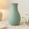 Nordic Minimalist Plastic Flower Vase, For Living Room, Bedroom, Grey Color