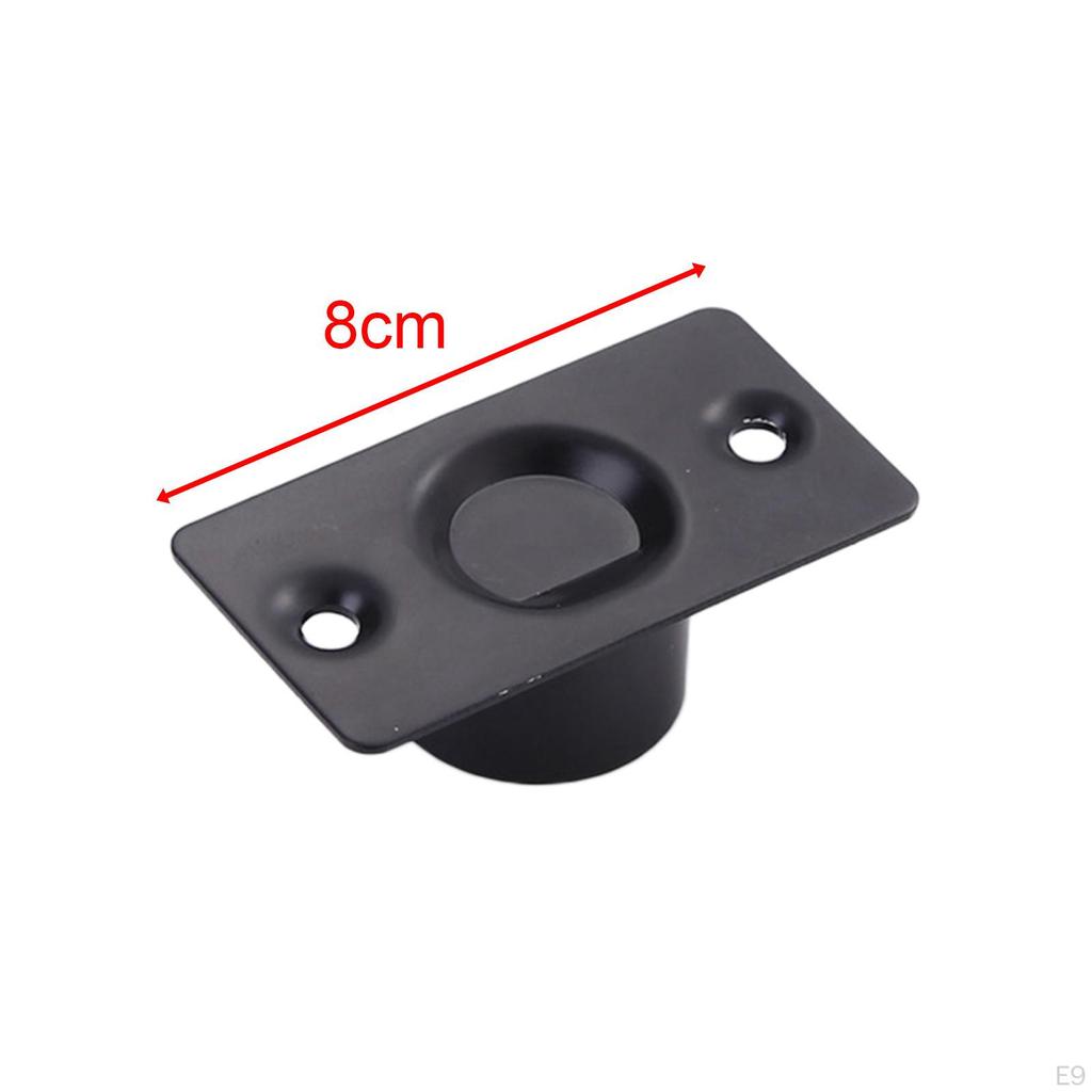 Magnetic Door Stop Quiet Hidden Stopper for Dorm Office Buildings Home Milky White