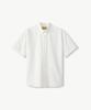 STCO Diems High-Density Washed Oxford Short Sleeve Shirt White (Oversized)_Ddsvb65Osw