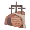 Easter Scene Wooden Decoration Religious Easter Resurrection Scene Empty Tomb Easter Decor for Home