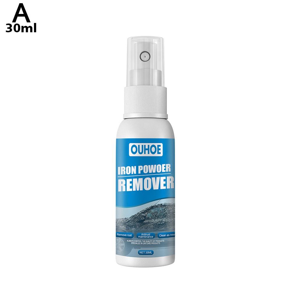 

30/100ml Car Rust Remover Spray Metal Paint Cleaner Car Maintenance Iron Cleaning Car Spray Rust Powder Remover Car Accessories