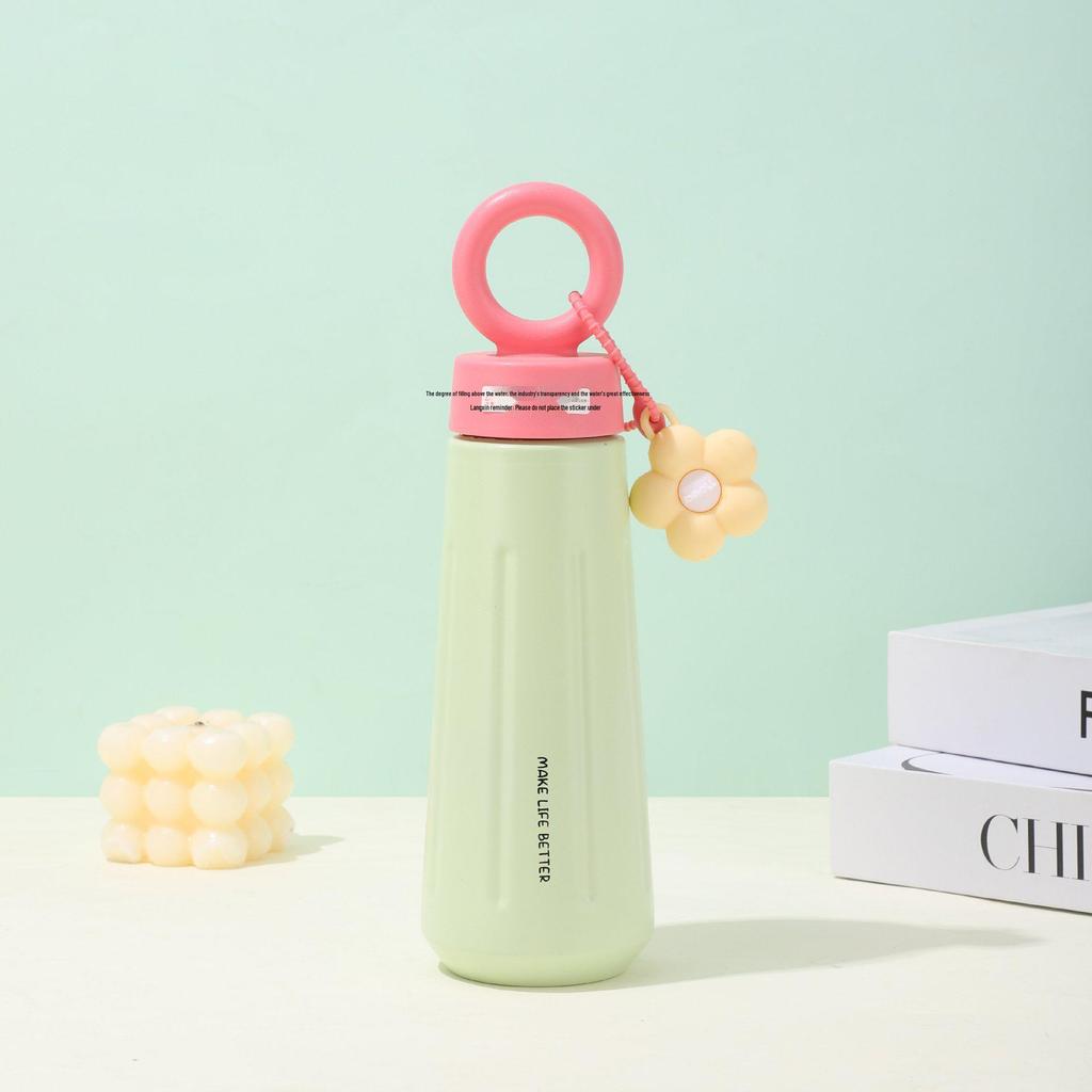 Petal Cup: 316 Stainless Steel Insulated Water Bottle - Cute, Creative, and Stylish for Students