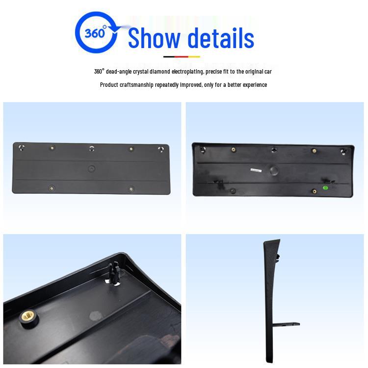 Manshi Kennzeichenhalterung vorne für Mercedes-Benz W222 Maybach S450, S560, S680