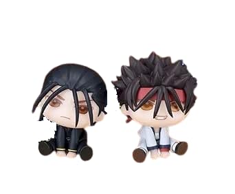 Kyurumi Mini Figures: Sagara Sanosuke and Saito Hajime, Set of 2 Figures