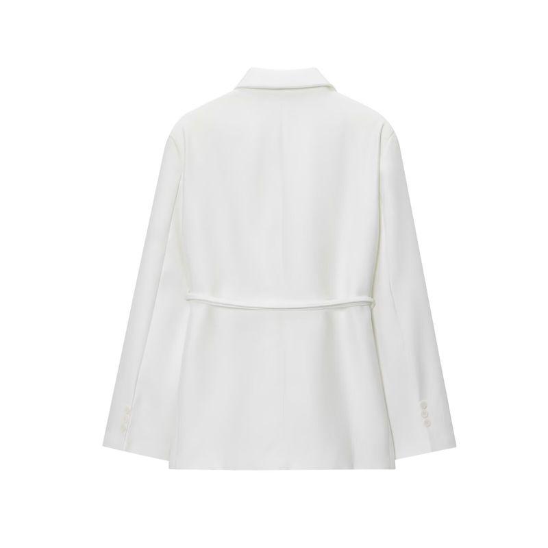 Araltay New Arrival Women's Clothing Fashion Style Fashion All-Match Minimalist Casual Long Sleeves Linen Blend Suit Outwear
