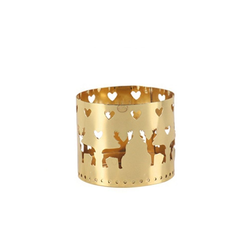 Exquisite Christmas Candle Holder Handicraft Hollow Candle Stand  Shop Windows