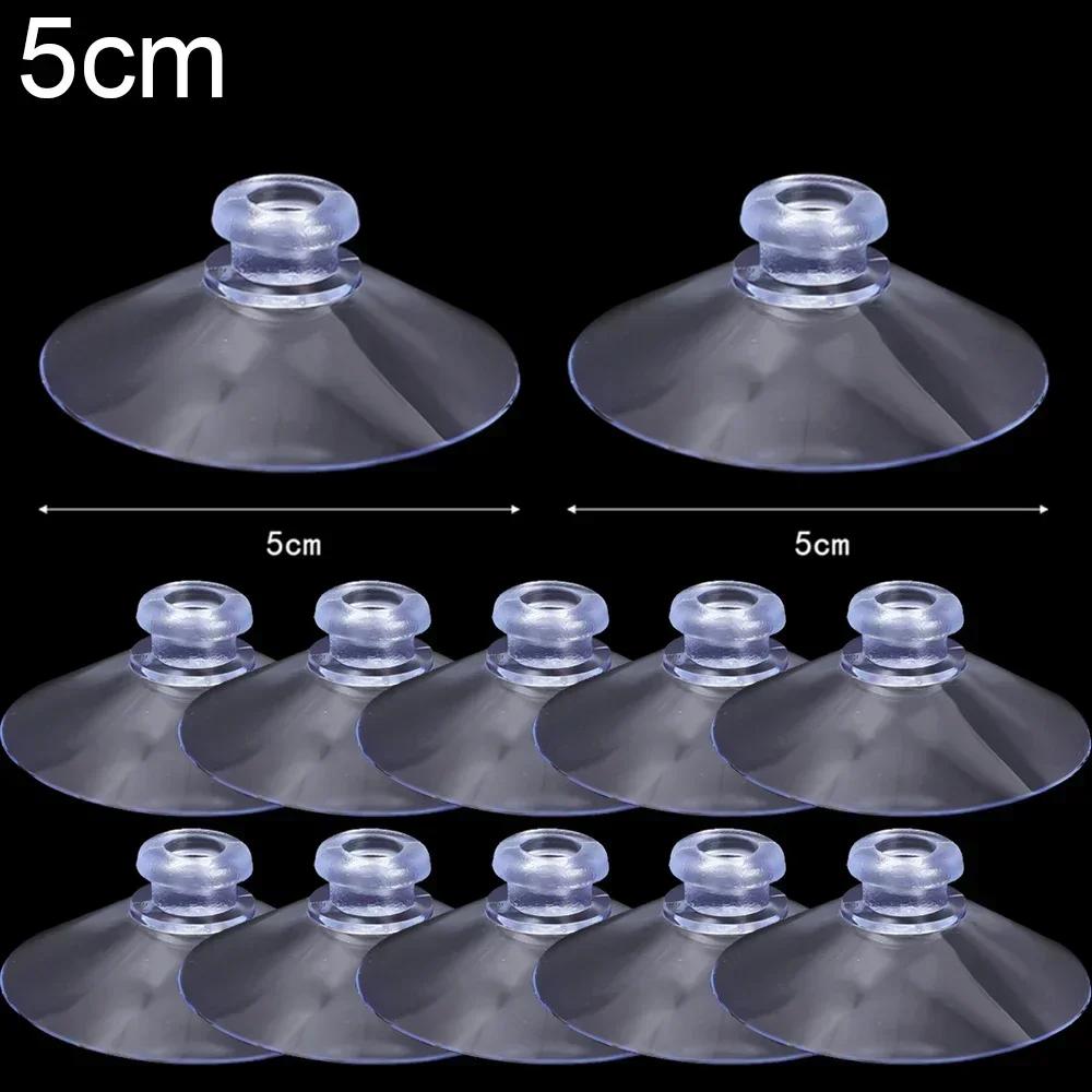 Transparent Mushroom Head Suckers Hanging Hooks for Window Wall Strong Vacuum Sucker Towel Hanger Glass Suction Cup Wholesale