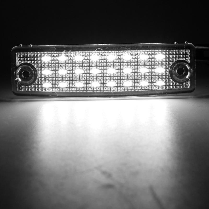 For Toyota Land Cruiser Prado 150 Haice 100 Series 4Runner Sienna Sequoia Hilux Lexus GX470 Led License Plate Lights 81270-35090