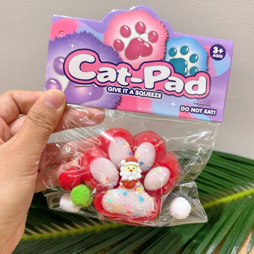 Slow Rebound Cartoon Cat Claw Toy Kneading Cat Paw Pinch Toy  Kids Tricky Doll