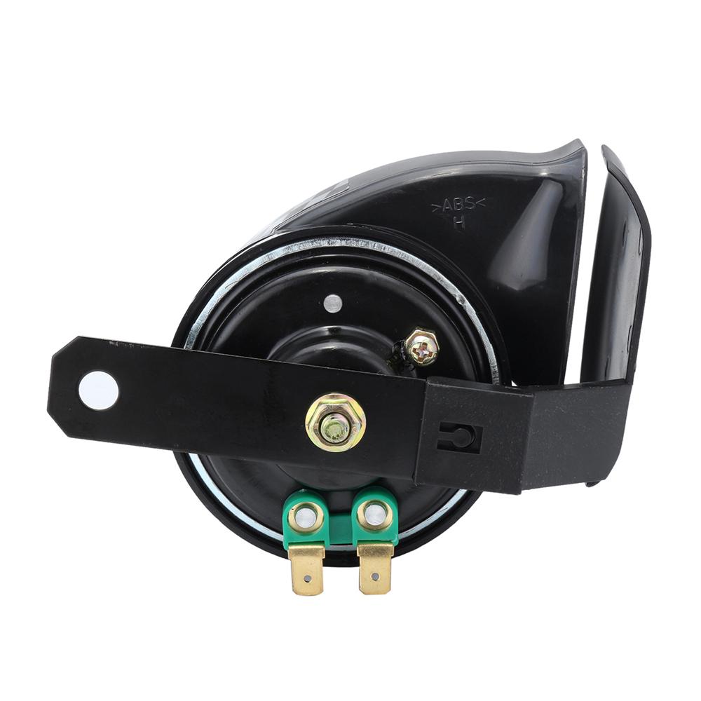 Universal Car Motorcycle Motorbike Truck Boat 130DB Electric Loud Snail Air Horn Siren Waterproof 12V Black