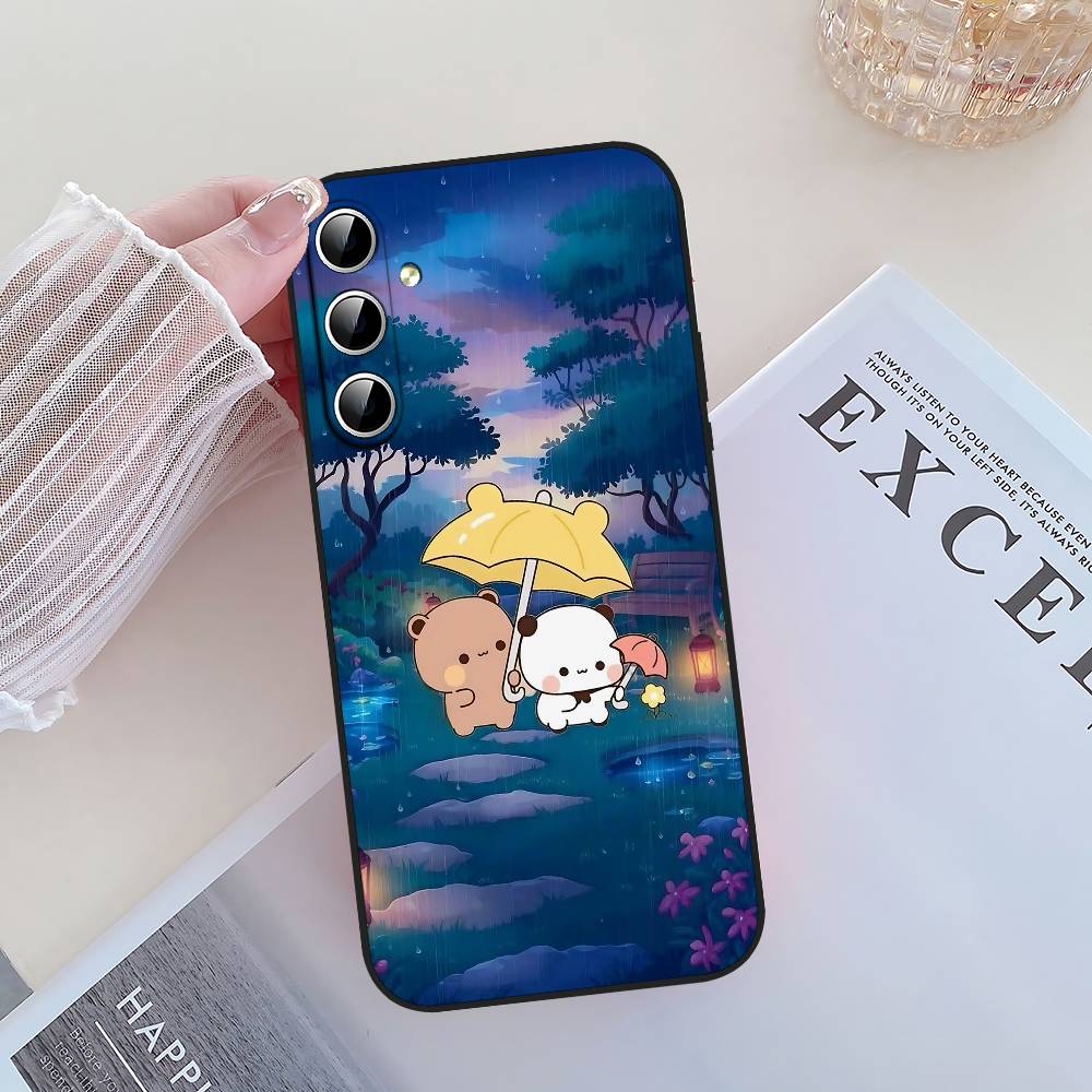 

Bubu Dudu Phone Case Black Shockproof Case For Samsung S24/S25/S22/S30/Note20/Lite/Ultra/5G/Plus/FE S25