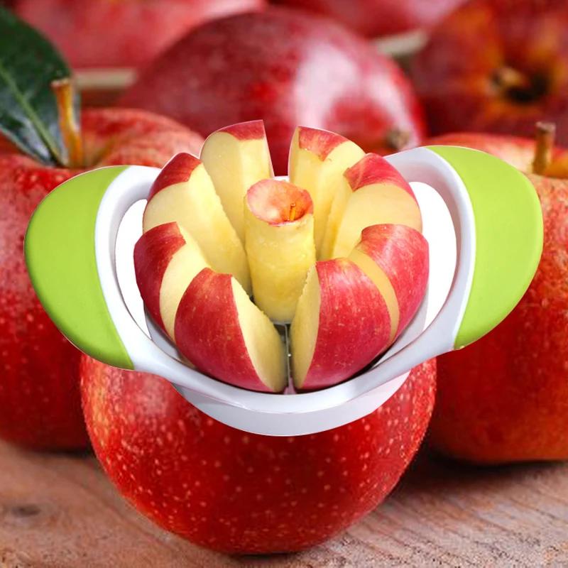 Apple Corer Stainless Steel Fruit Corer Pear Apple Slicer Cutter Core Remover Fruit Slicer Cutting Tool Home Kitchen Accessories