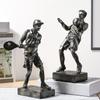 Modern Simple Basketball Ornaments Creative Football Characters Office Living Room TV Cabinet Home Soft Decorations