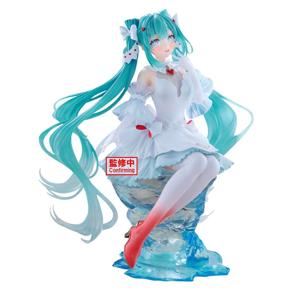Banpresto BP29174P Hatsune Miku Evolve Clearlux Clione 18cm Multicolor Collectible Figure - Perfect for Anime Fans