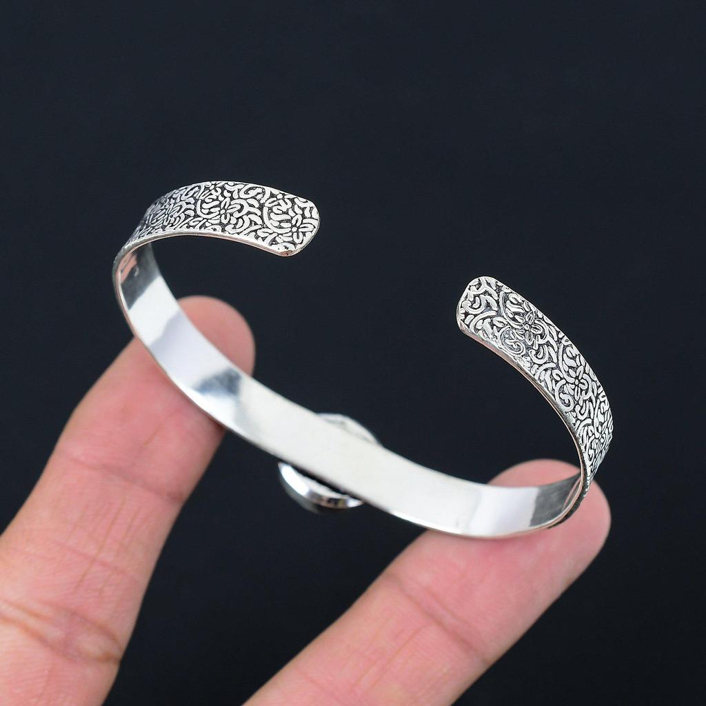 Oferta na Dzień Matki Muszla Oka Sziwy Kamień Bransoletka dla Żony Srebro Próby 925