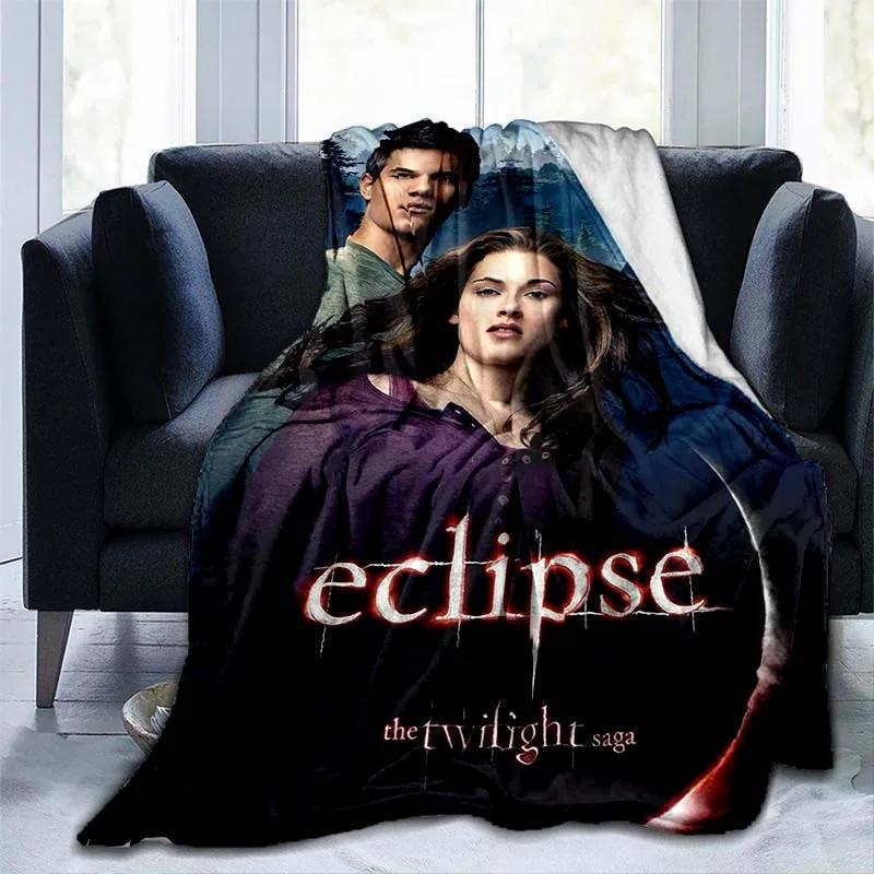 Twilight 3D printed blanket children's warm blanket soft and comfortable home travel portable blanket birthday gift blankets