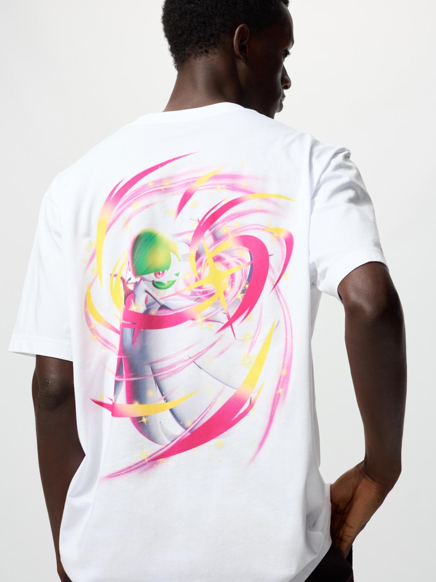 

Uniqlo Покемон Кард UT Графическая футболка с коротким рукавом E 00 WHITE/UNISEX 4XL