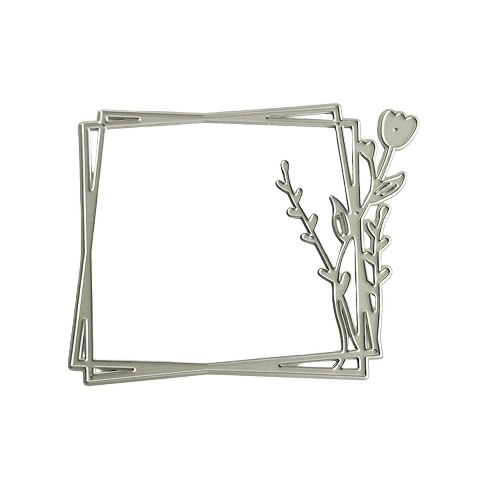 

Рамка для картины Шаблоны для вырубки из углеродистой стали Декоративные тисненые бумажные формы для скрапбукинга, фотоальбома, изготовления открыток