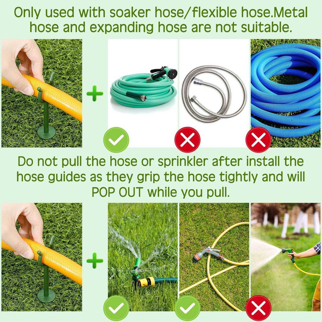 Garden Hose Guide: Soft Hose Support & Watering Pipe Rack