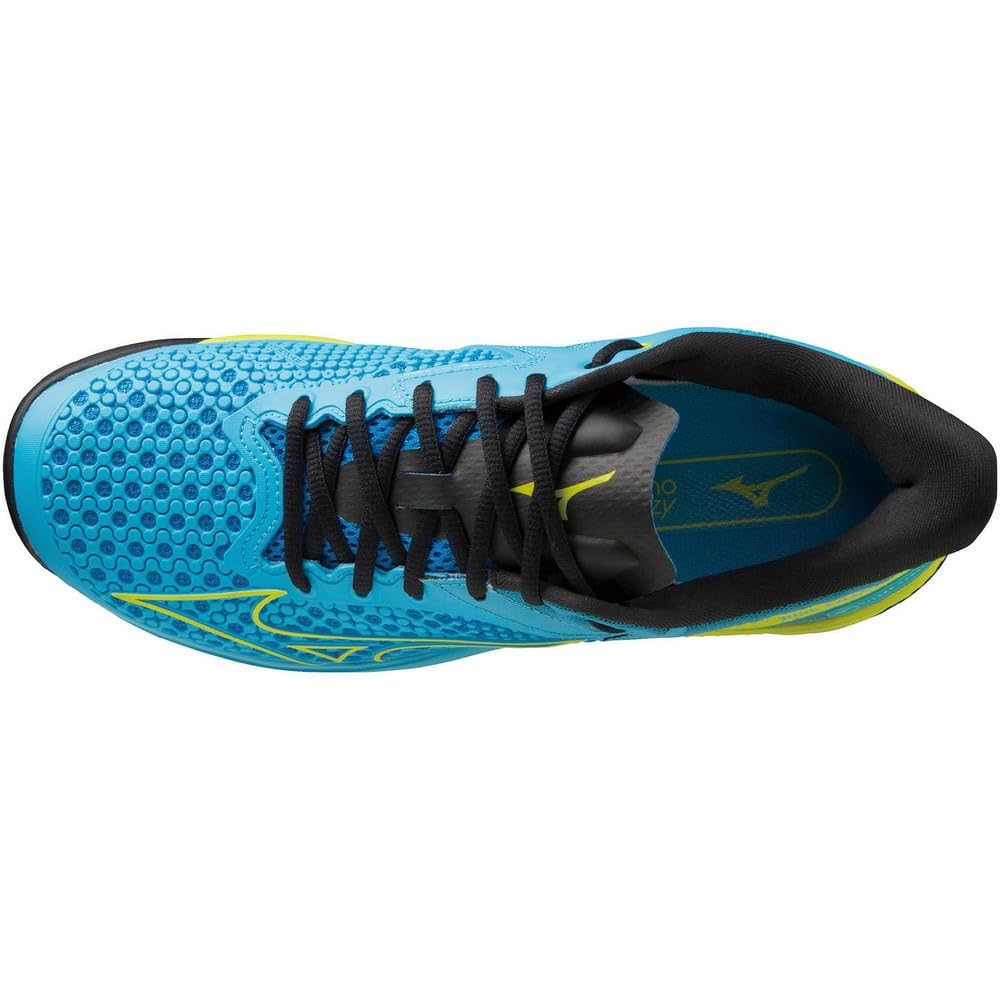 Tennis Shoes Wave Exceed TOUR 5 AC All Court Club Activities Lightweight Game Court Soft Light cm 2E [Mizuno] Blue/Yellow/Black 23.0