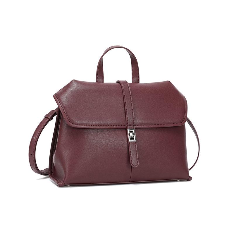 Bag Women s Premium Temperament Commuter Handbag New Leather Women s Bag Niche Design Shoulder Bag