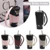 PU Leather Water Bottle Holder Outdoor Drink Carry Strap Portable Coffee Cup Sleeve