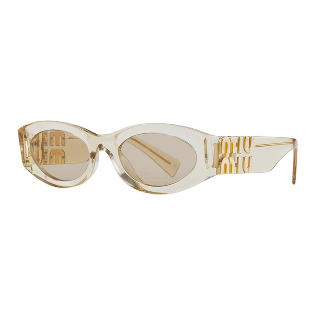 Miu Miu Cat Eye Sunglasses With Logo Women sunglasses Multicolor 0MU11WS