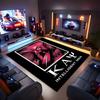 1pc Kappa Alpha Psi Print Area Rug - Soft, Washable Non-Slip Indoor Mat for Office Chairs, Living Room, Home Office Decorative Rug