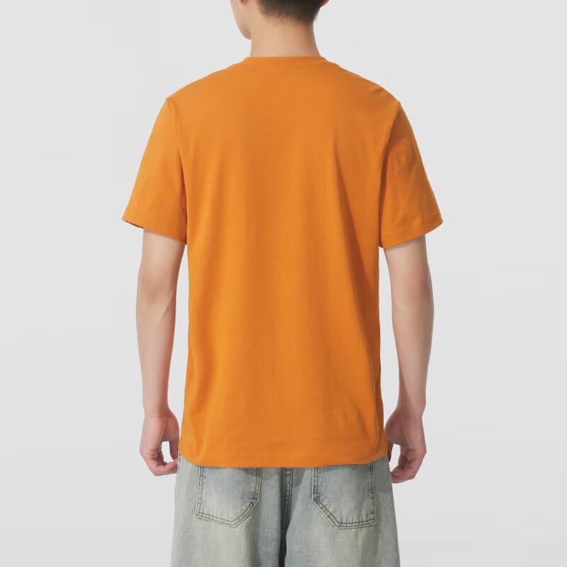 New Nike SS25 T Shirt Men's Saffron AR4999-815