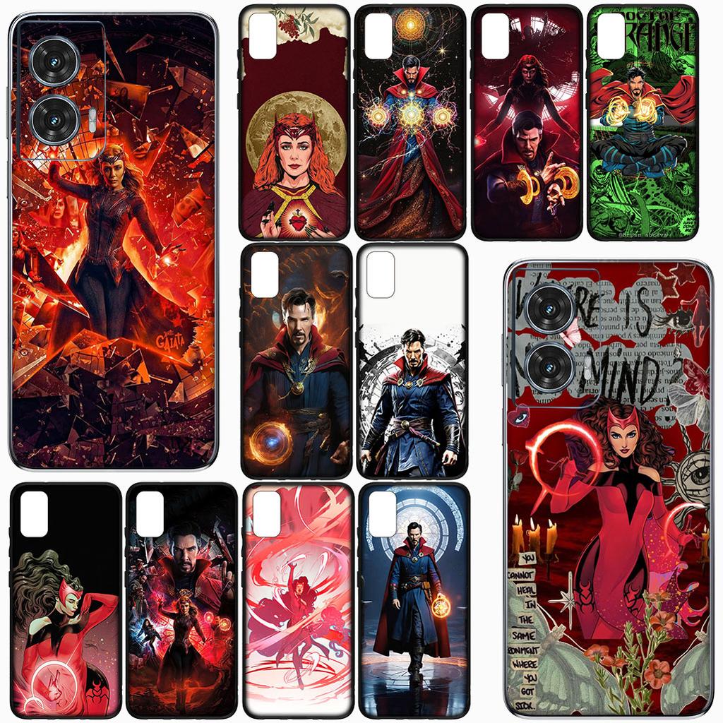 For Apple iPhone 17 16 Plus 13 12 Pro Max Mini X XR Xs ProMax 16E 15+ 17+ Air Phone Case Scarlet Witch Marvel Doctor Strange