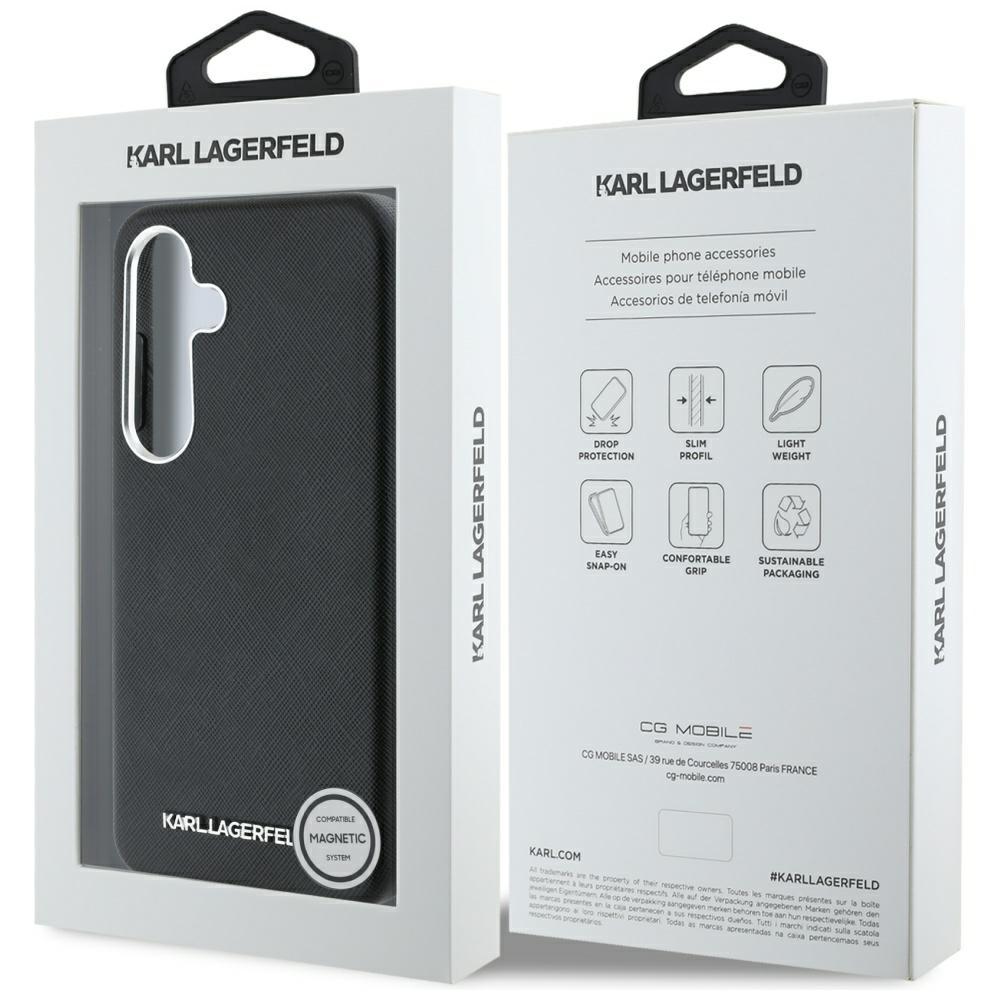 Etui do Samsung Galaxy S25 Plus Karl Lagerfeld MagSafe Czarne