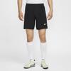 Nike Dri-Fit Logo Color Block Comfortable Breathable Knitted Soccer Pants Men Bottoms Coal-Black HF0528-010