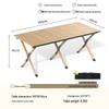 Outdoor Folding Roll-Up Camping Table