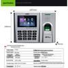 ZKTeco U260 Fingerprint Time Attendance Machine CN plug (adapter included)