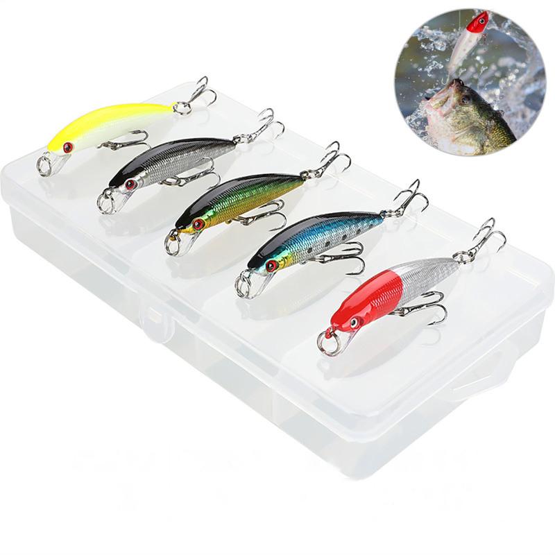 Fishing Lures Set Lifelike Long-cast Luminous Fishing Bionic Bait For Freshwater Saltwater Bass