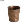 Vintage Rusty Glazed Ceramic Cup Creative Pinch By Hand No Handle Coffee Cup Milk Cups Beverage Cups Water Cups Home Tea Cup