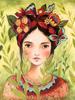 5D DIY Diamond Mosaic Butterfly Full Drill Square Girl Diamond Embroidery Flower Needlework Mosaic Art Decor For Home