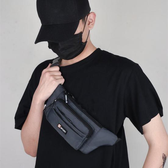 Practical Fanny Pack Mini Smooth Zipper Items Storage