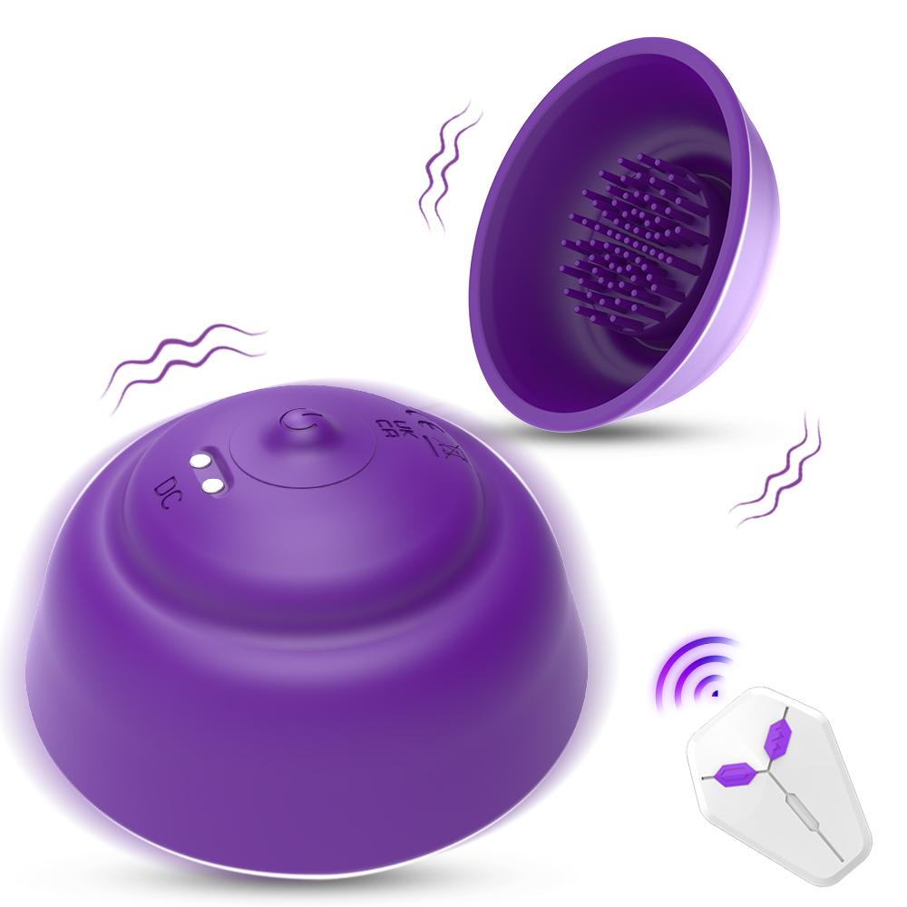 Female Vibrator with 10 Vibration Modes for Breast Stimulation Massage Adult Sex Toys Nipple Breast Vibrator