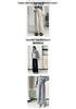 Autumn/Winter Maternity Wide-Leg Cashmere Pants: High Waist, Slimming, Straight Leg