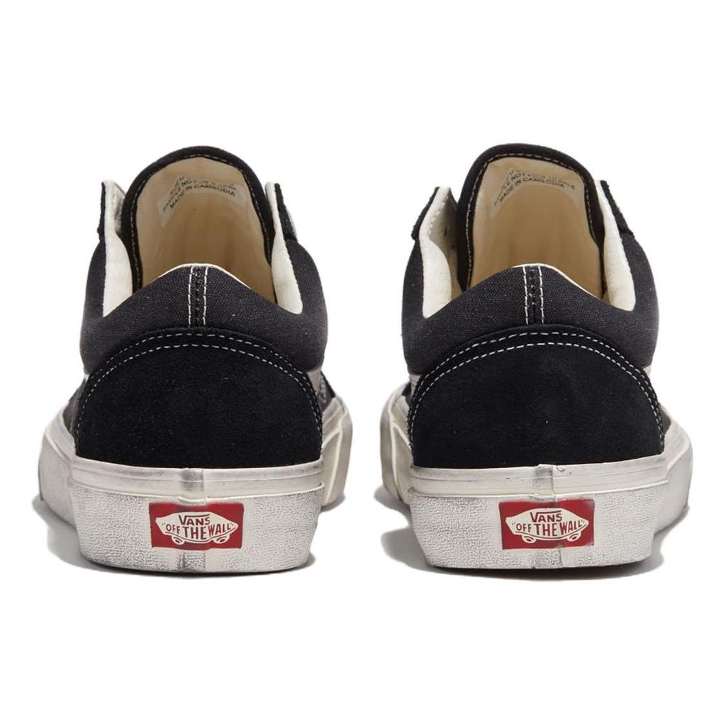 Vans Old Skool Comfortable Durable Low-Top Skate Shoes Unisex sneaker Black VN000CR5BLA