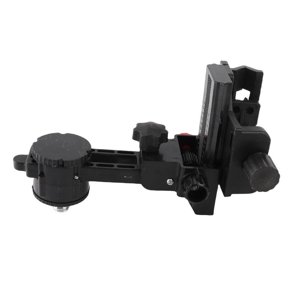 Fine Tuning Bracket Level Adapter 360 Degree Adjustable Support L Shape Pivoting Base with Clip Wall Ceiling Mounted