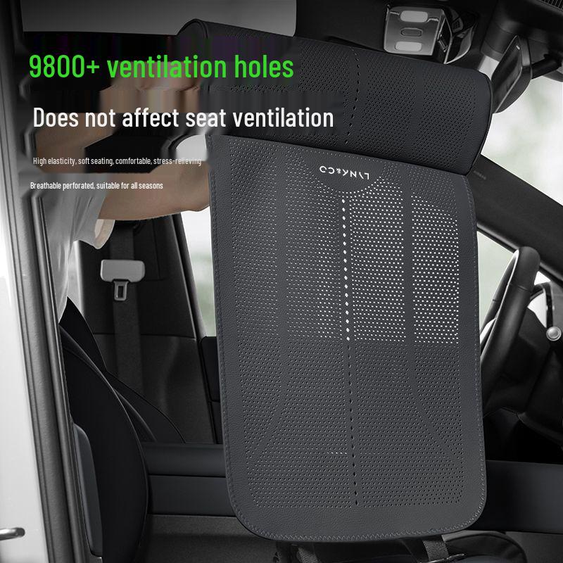 Lynk & Co Integriertes Beinstützen-Autositzkissen Atmungsaktive Verlängerung für Modelle 06/08/01/02/03/09.