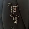 Fashion Pendant Brooch Alloy Material Suitable for Daily Wear Parties and Dates