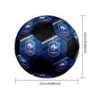 TAGLIA 5 Pallone da Calcio Federazione Calcistica Francese Colorato Per Tutte le Età Cucito a Macchina PVC Pronto per la Competizione Resistente Alta Rimbalzabilità