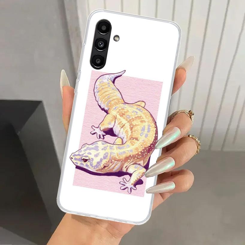 Lizards Geckos Phone Case for Samsung Galaxy A17 A16 A37 A26 A36 A57 A56 A15 A25 A35 A55 A14 A24 A34 A54 A13 A23 A33 A53 Galaxy