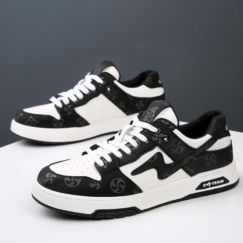 Korean Version of Men's Shoes New Autumn Trend Versatile Casual Flat Shoes Student Sports Light Sole Air Force No. 1 Board Shoes