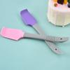 1PC Silicone Spatula Butter Cake Cream Scraper Blade Batter Brush Baking Tools Small Silica Gel Scraper Kitchen Baking Gadgets