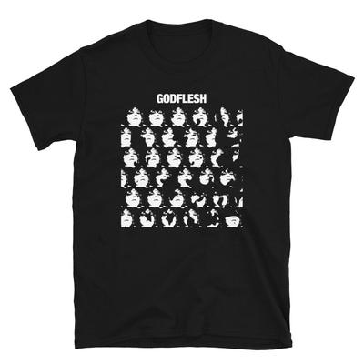 Godflesh T-Shirt, Industrial Metal Band Justin Broadrick Noise Rock Unisex Tee